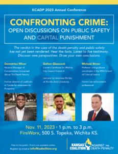 “Confronting Crime: Open Discussions on Public Safety and Capital Punishment”